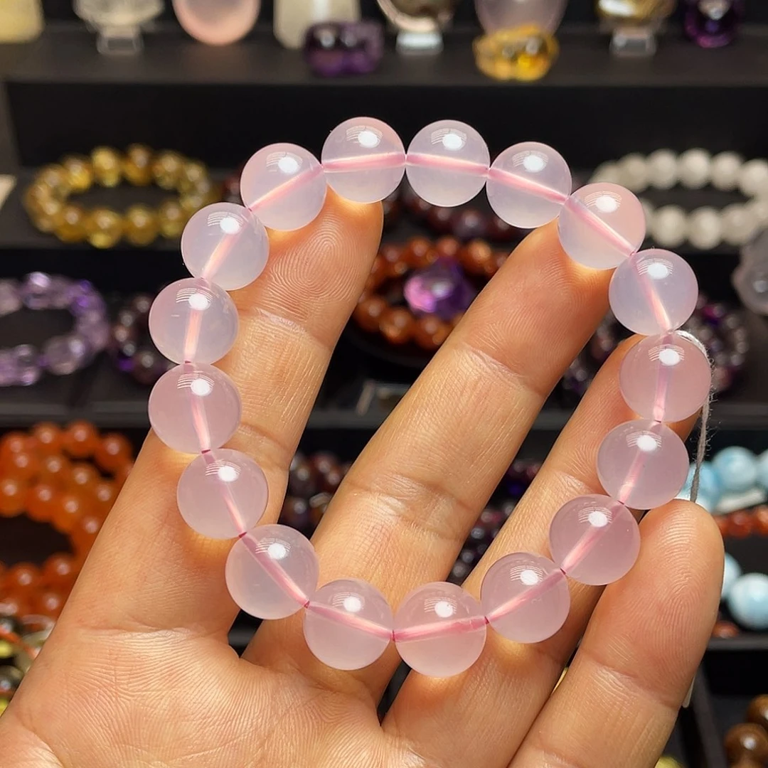 水晶手链未镶嵌粉水晶