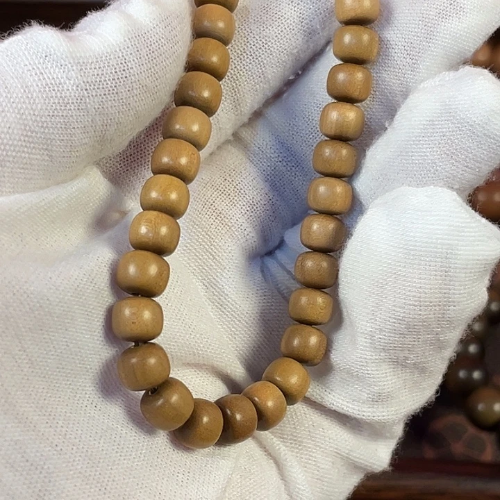 檀香木老山檀6×7手串