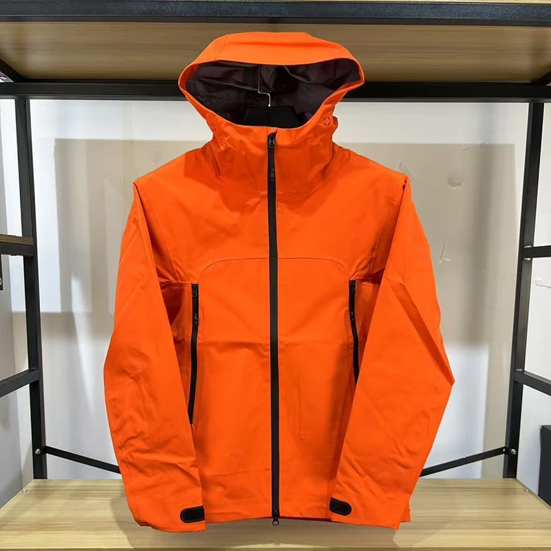 新款拼色平替男女同款压胶户外运动冲锋衣