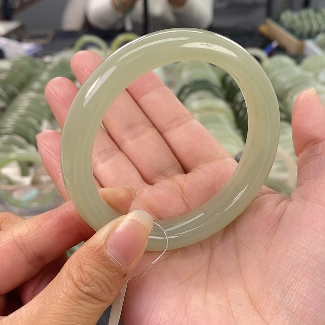 和田玉和田玉手镯57.58未镶嵌