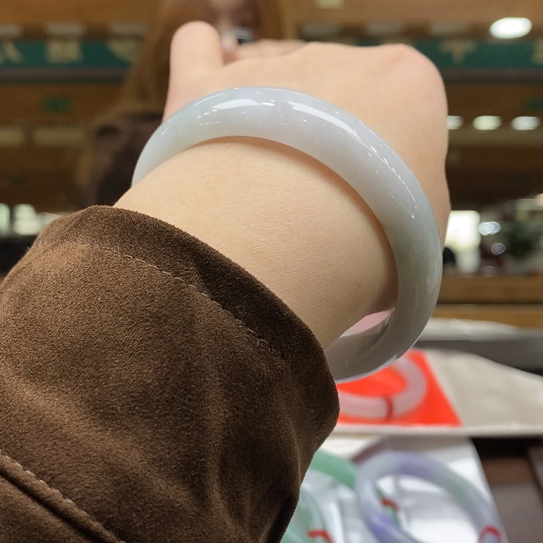 翡翠未镶嵌手镯58-60