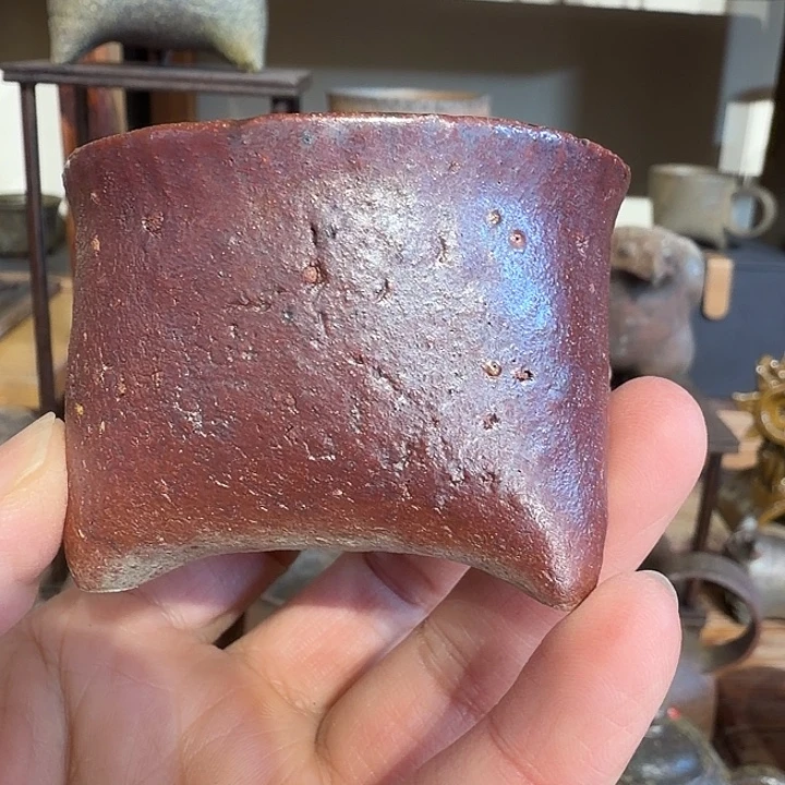 三足鼎立柴烧整点福利杯