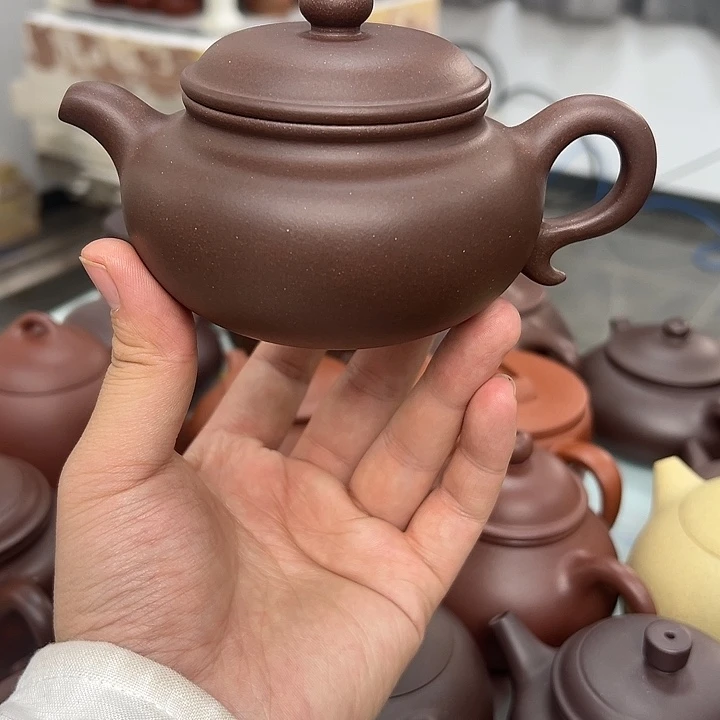 紫砂茶壶紫泥仿古240CC