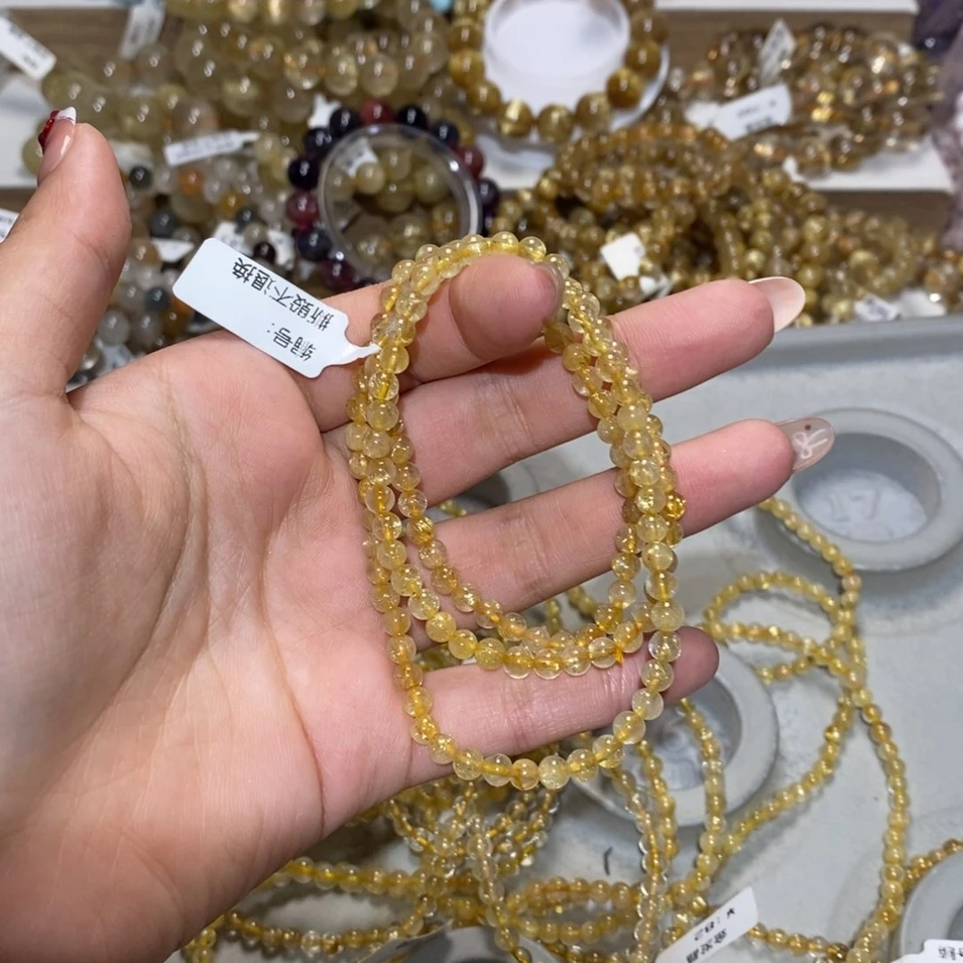 水晶手链未镶嵌手链