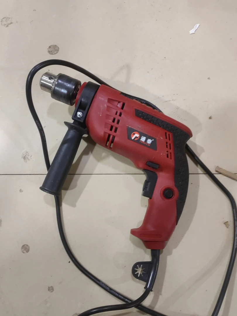 手枪钻大功率电钻红色