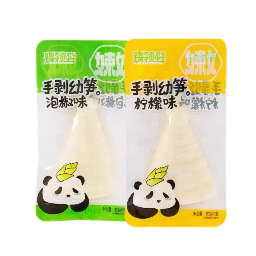 臻领鲜传统泡椒竹笋尖开袋即食手剥幼笋柠檬不辣开胃下饭菜小包装