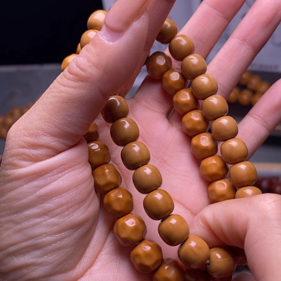 难***涂手串文玩核桃小老型小奶酪