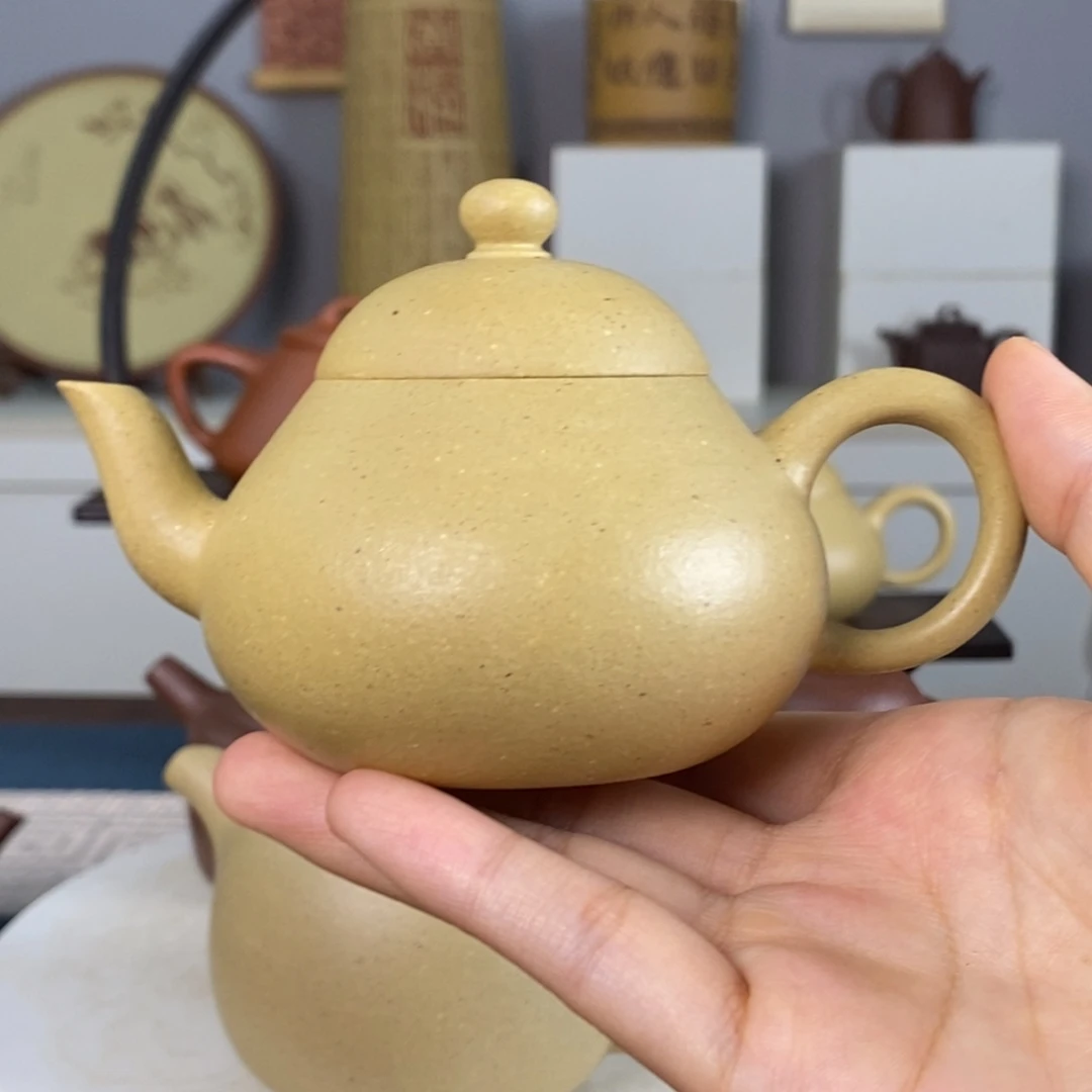 @***哥紫砂茶壶新粉体验