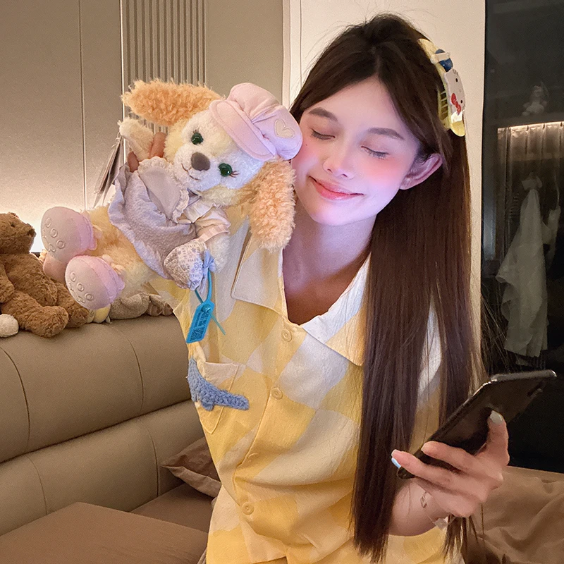 『大笨象』云朵棉纱2025新款卡通睡衣少女夏季ins薄款短袖家居服