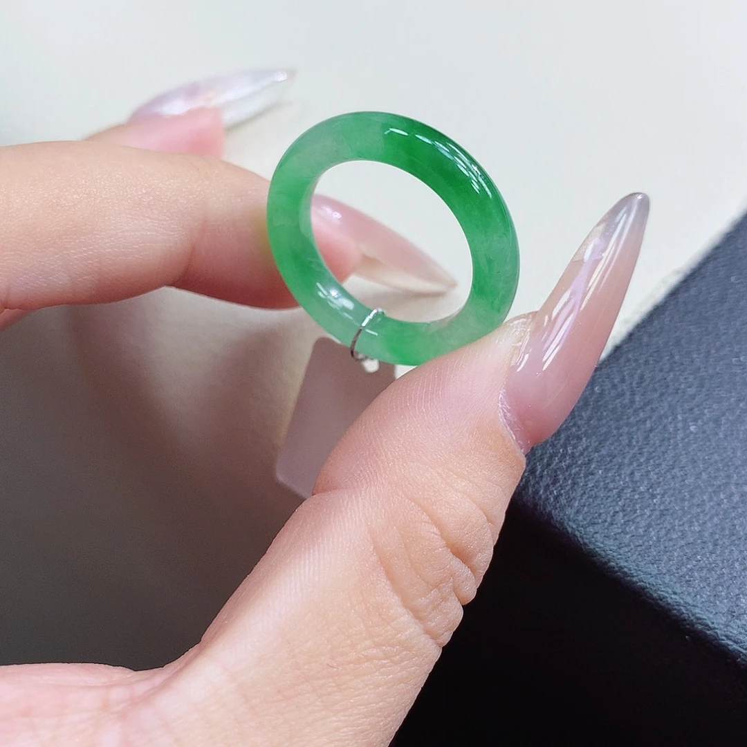 未镶嵌戒指翡翠14号