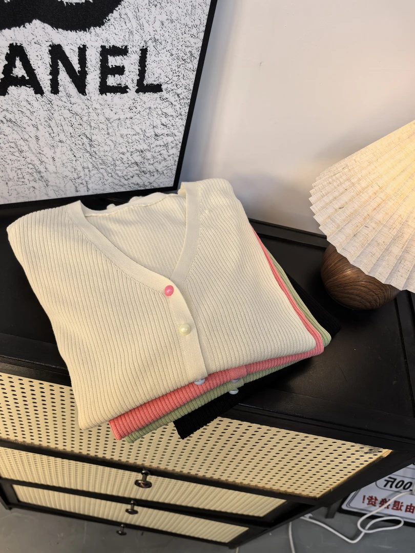 3226大码女装2025夏季新款胖MM甜美小清新V领冰丝短袖针织开衫女