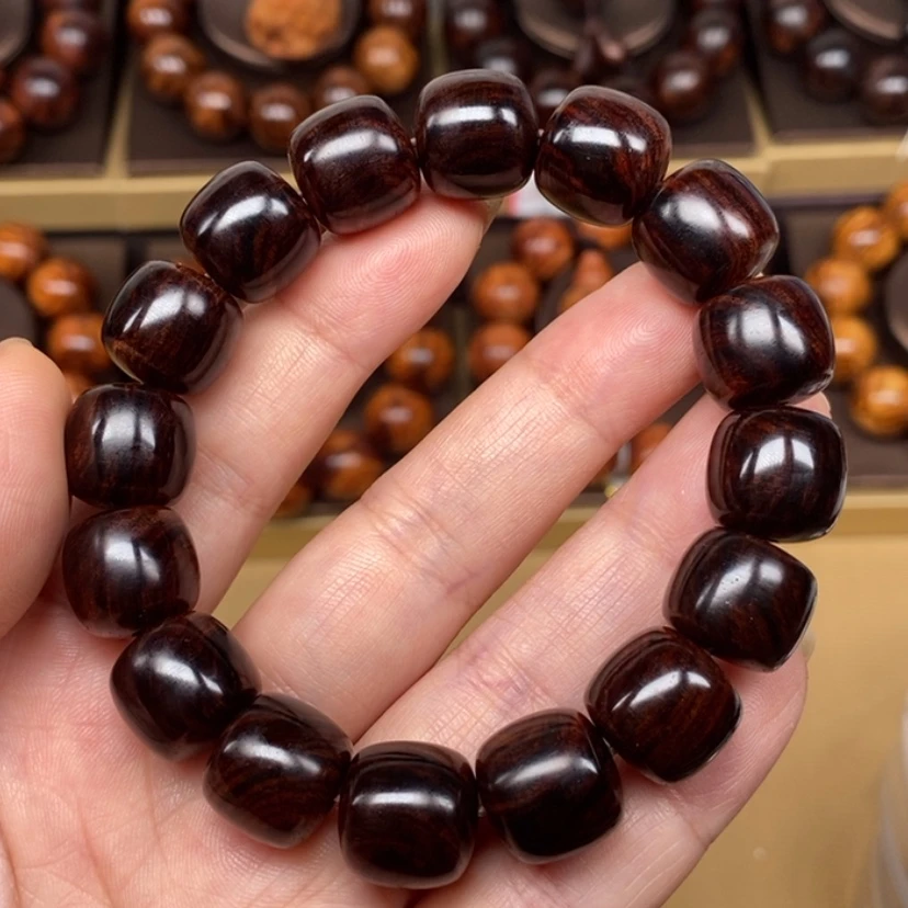 【闪购商品】黄花梨/降香黄檀手串/手链千**集海南黄花梨桶珠