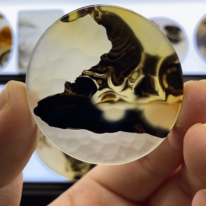 玛瑙/玉髓合金颈饰