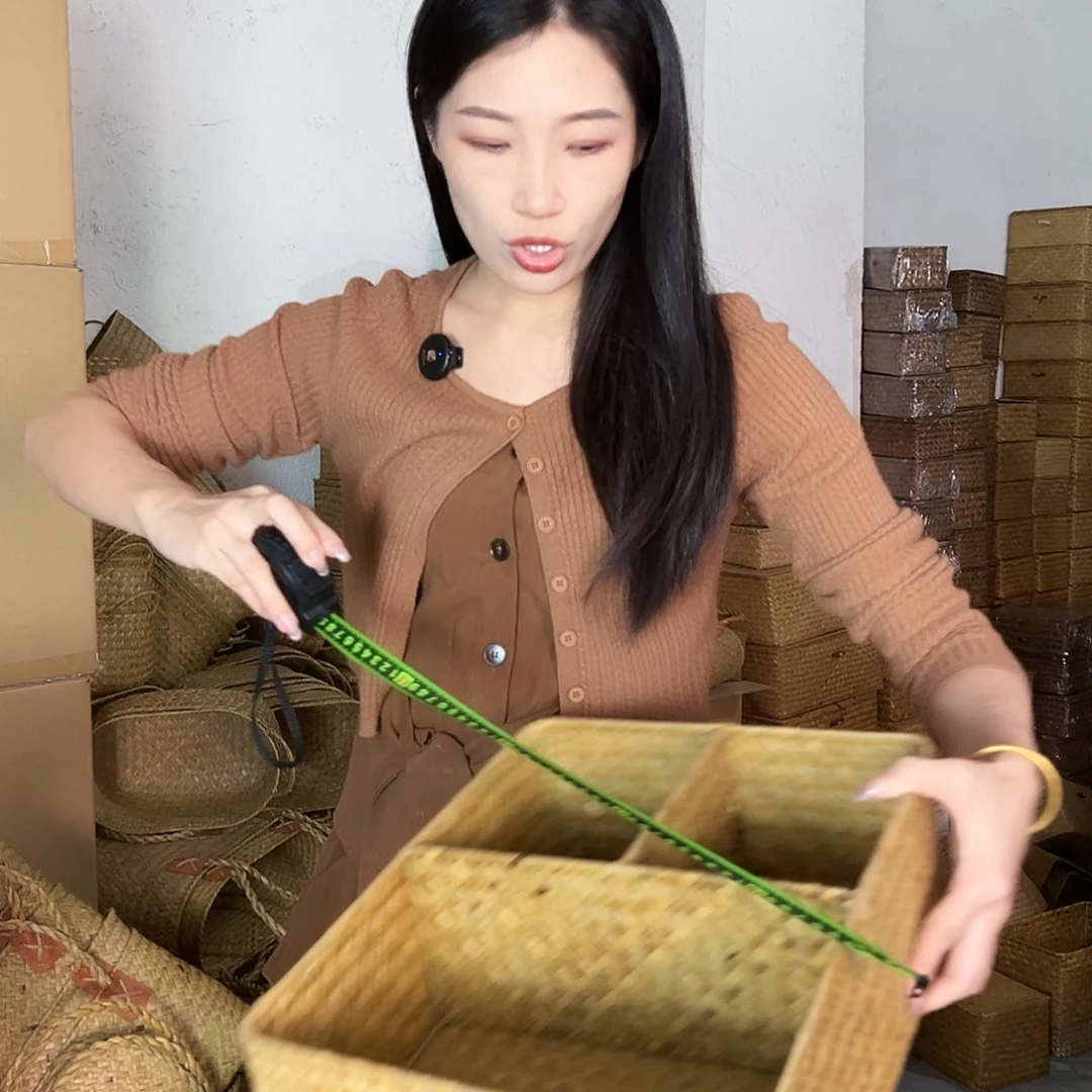 草编草编包/草编收纳盒微瑕疵