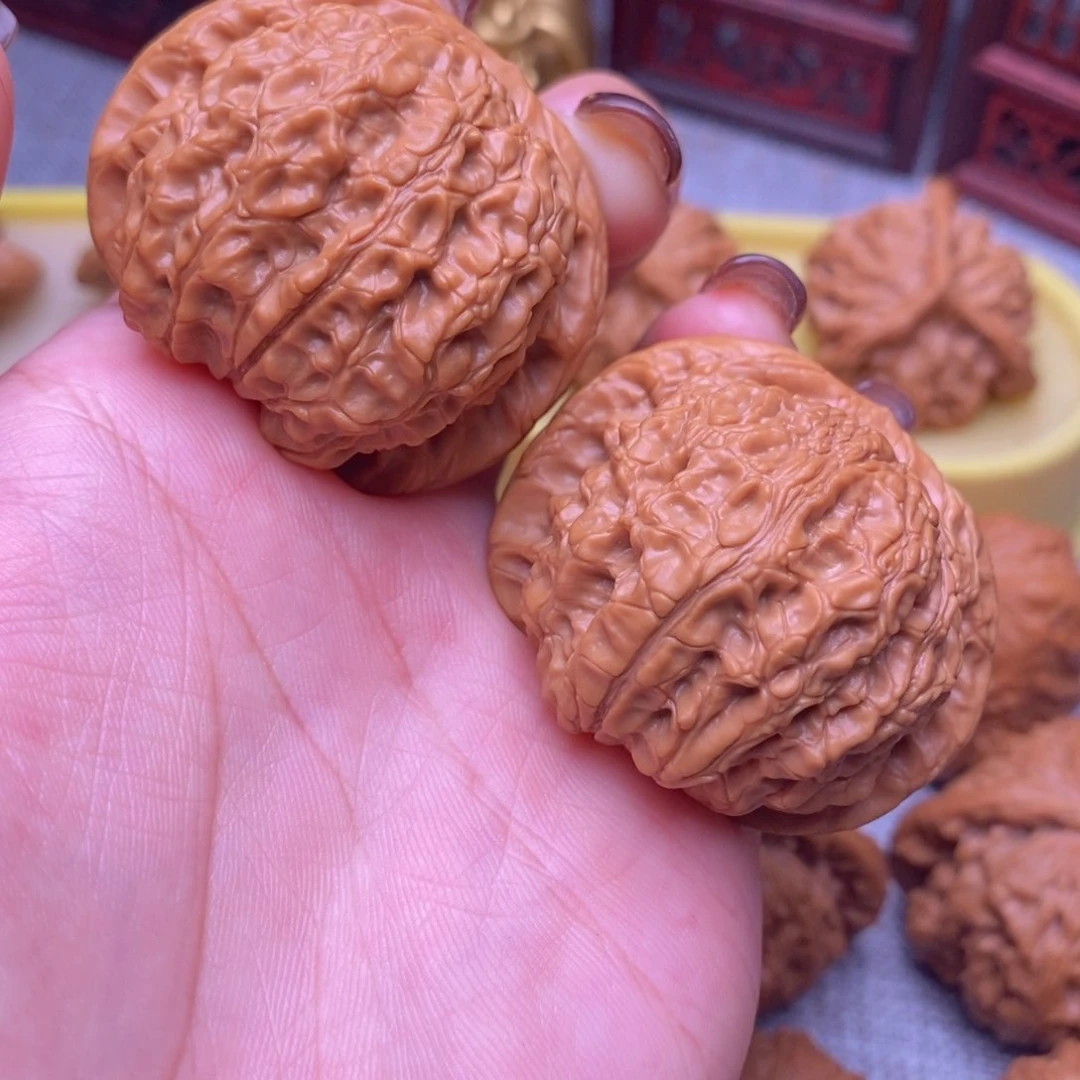 文玩核桃把件血麒麟 43.5全品