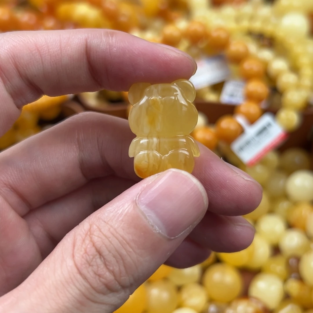 琥珀未镶嵌珠宝奇石