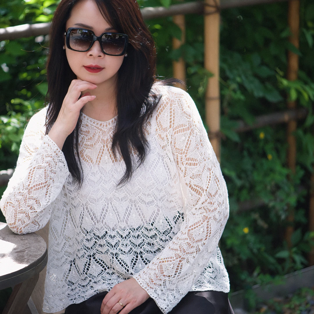 木兰阁《玉枝》手工编织毛线材料包-非成品