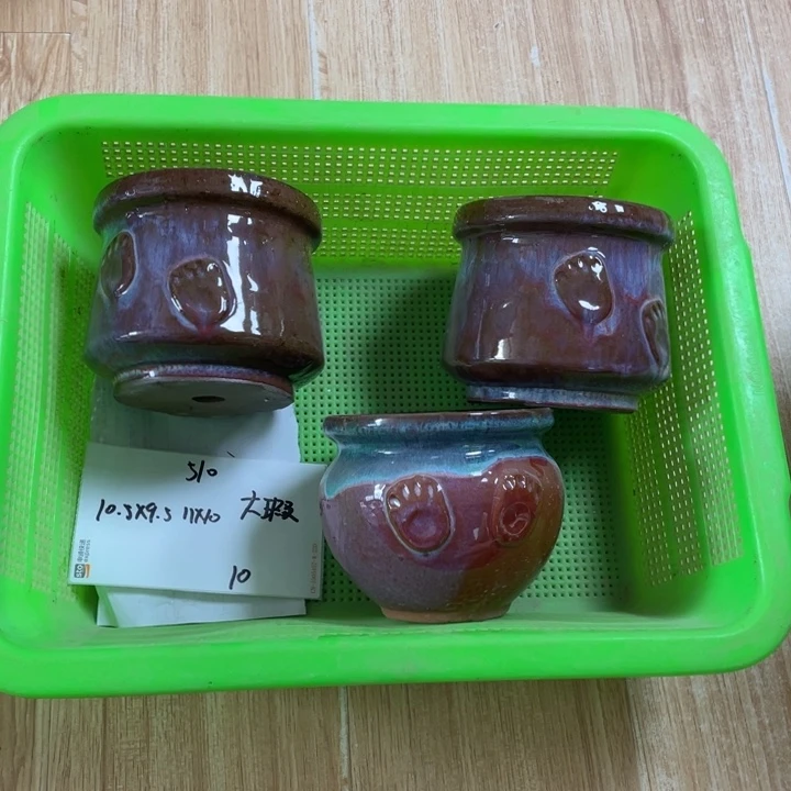 粗陶多肉花盆微瑕510