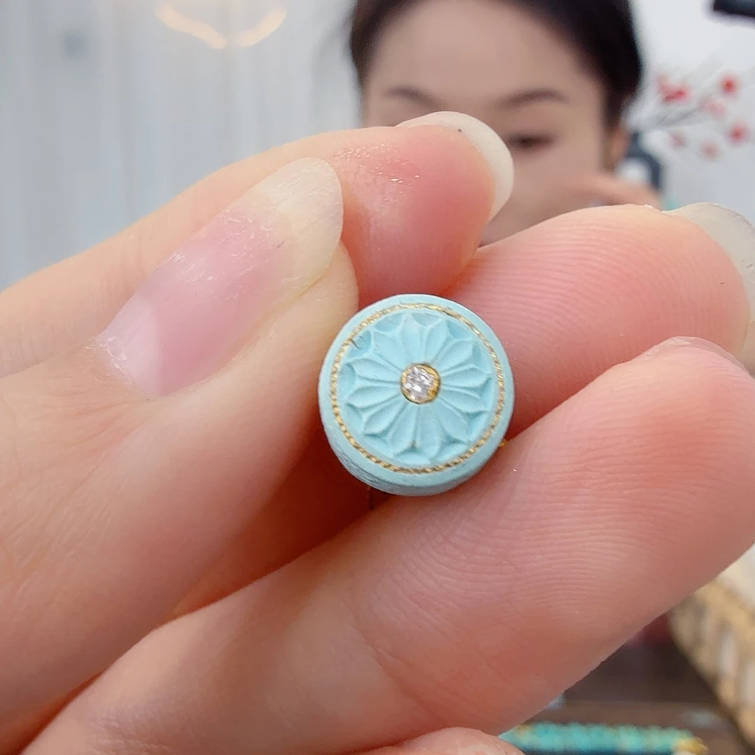 绿松石未镶嵌珠宝奇石