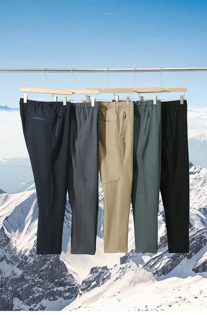 舒适又有型！3D立裁！春款男士百搭时尚透气休闲裤8659