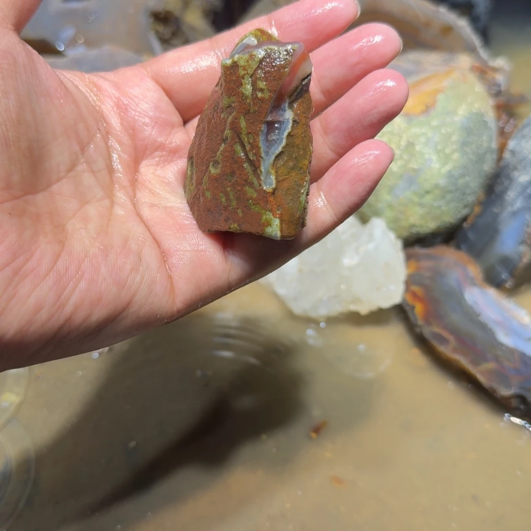 未镶嵌玛瑙/玉髓珠宝半成品