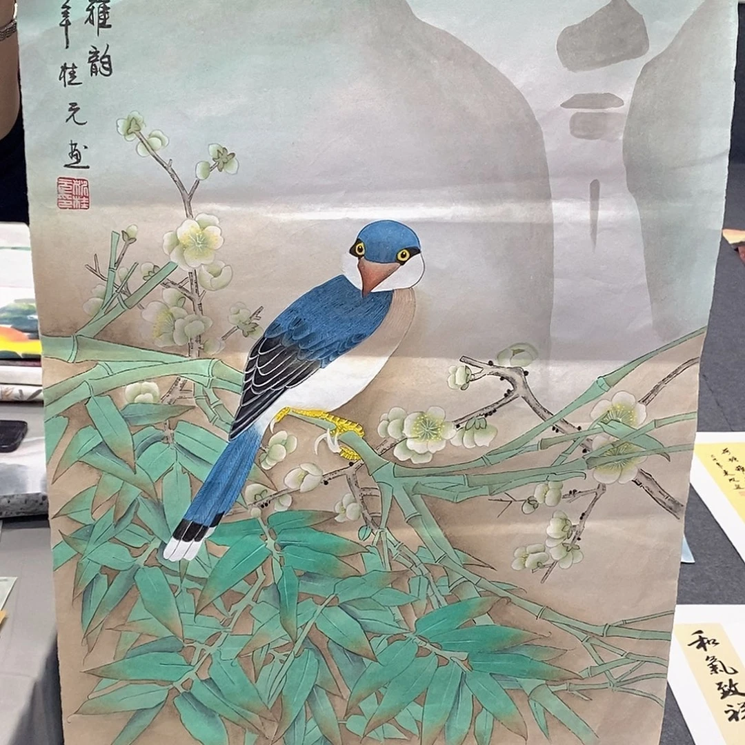 国画国画手绘作品