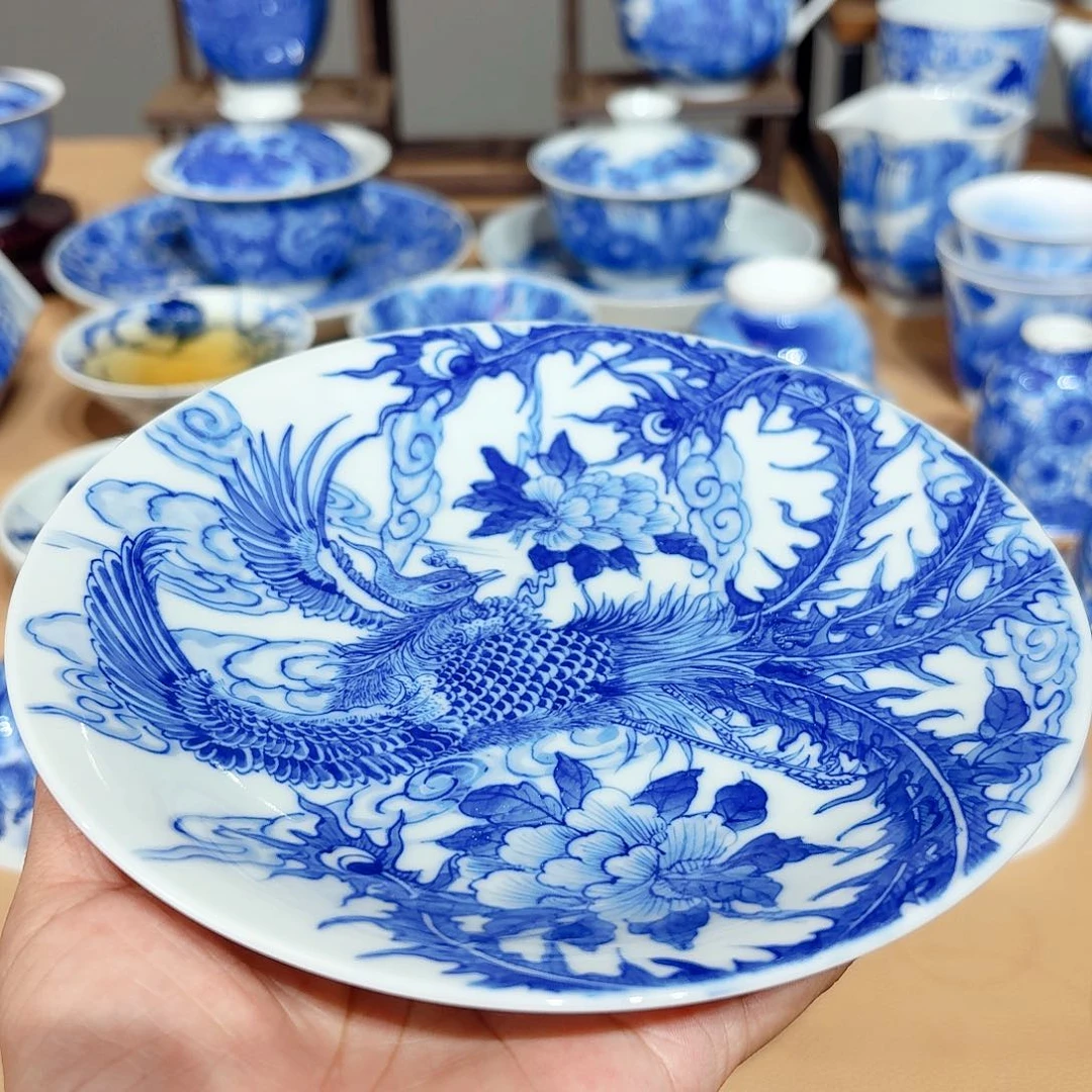 景德镇纯手绘壶承