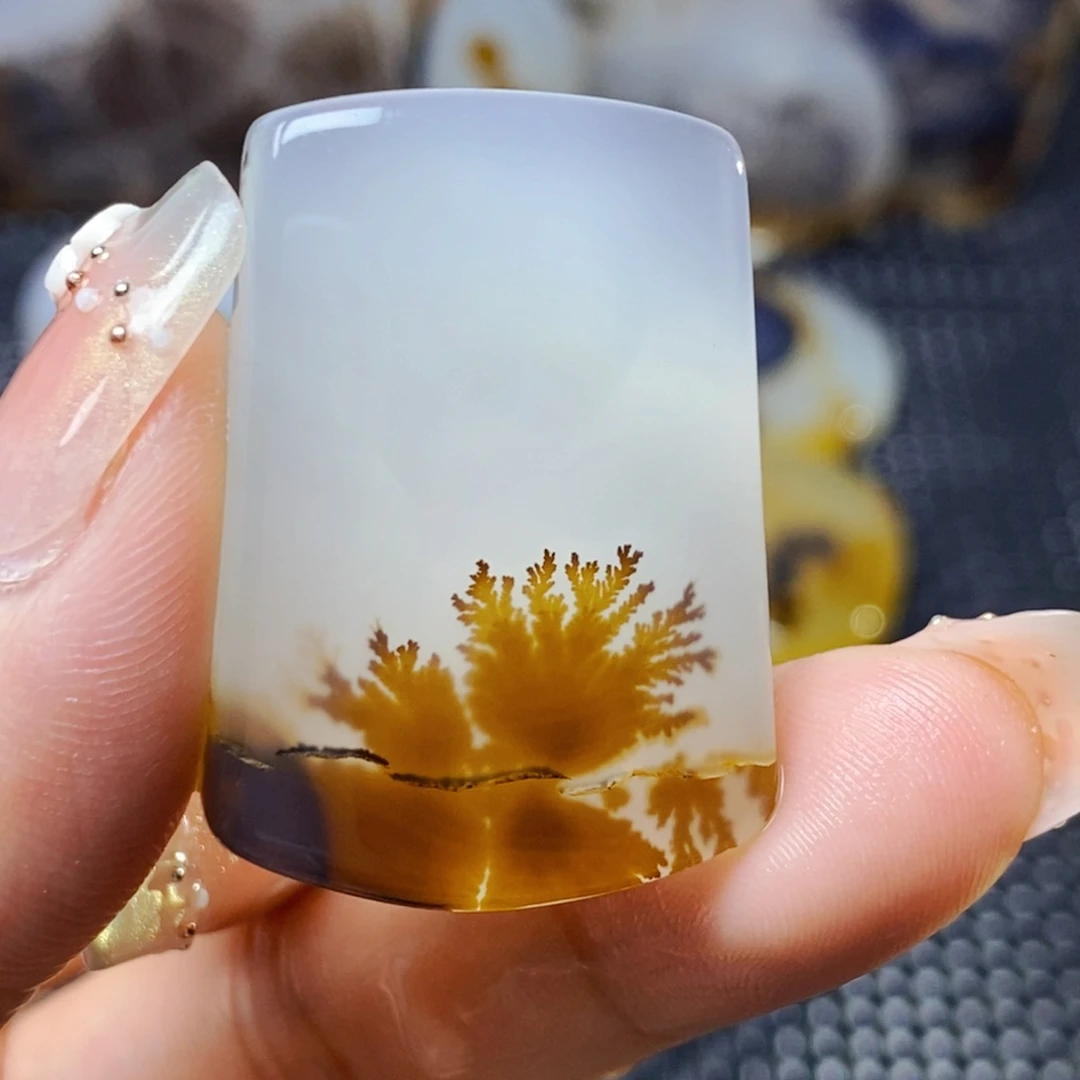 玛瑙/玉髓未镶嵌珠宝半成品