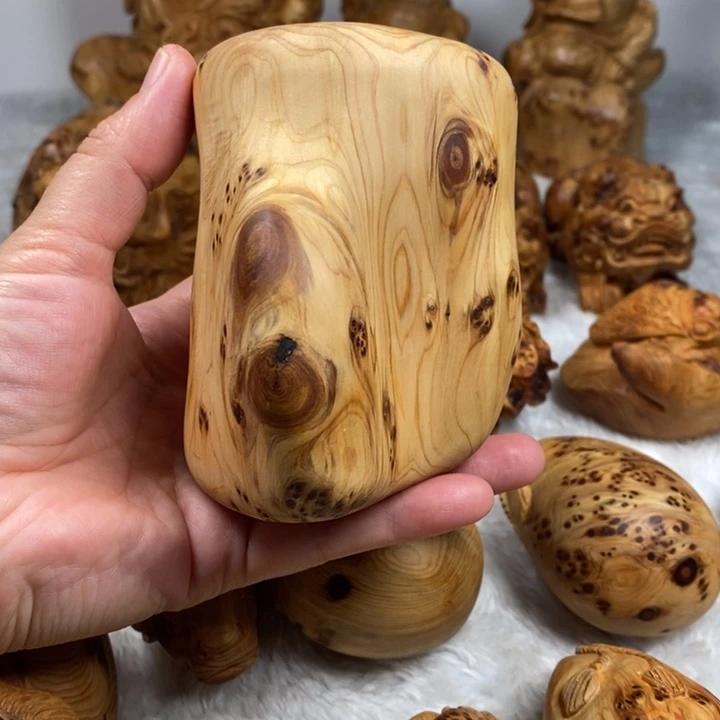 柏木留疤随行手把件