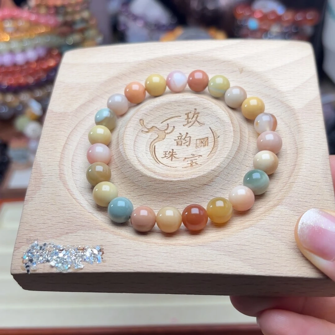 石英质玉未镶嵌珠宝半成品福*摩