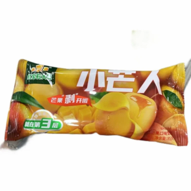 红宝石东北大板 小芒人芒果口味雪糕85g/支