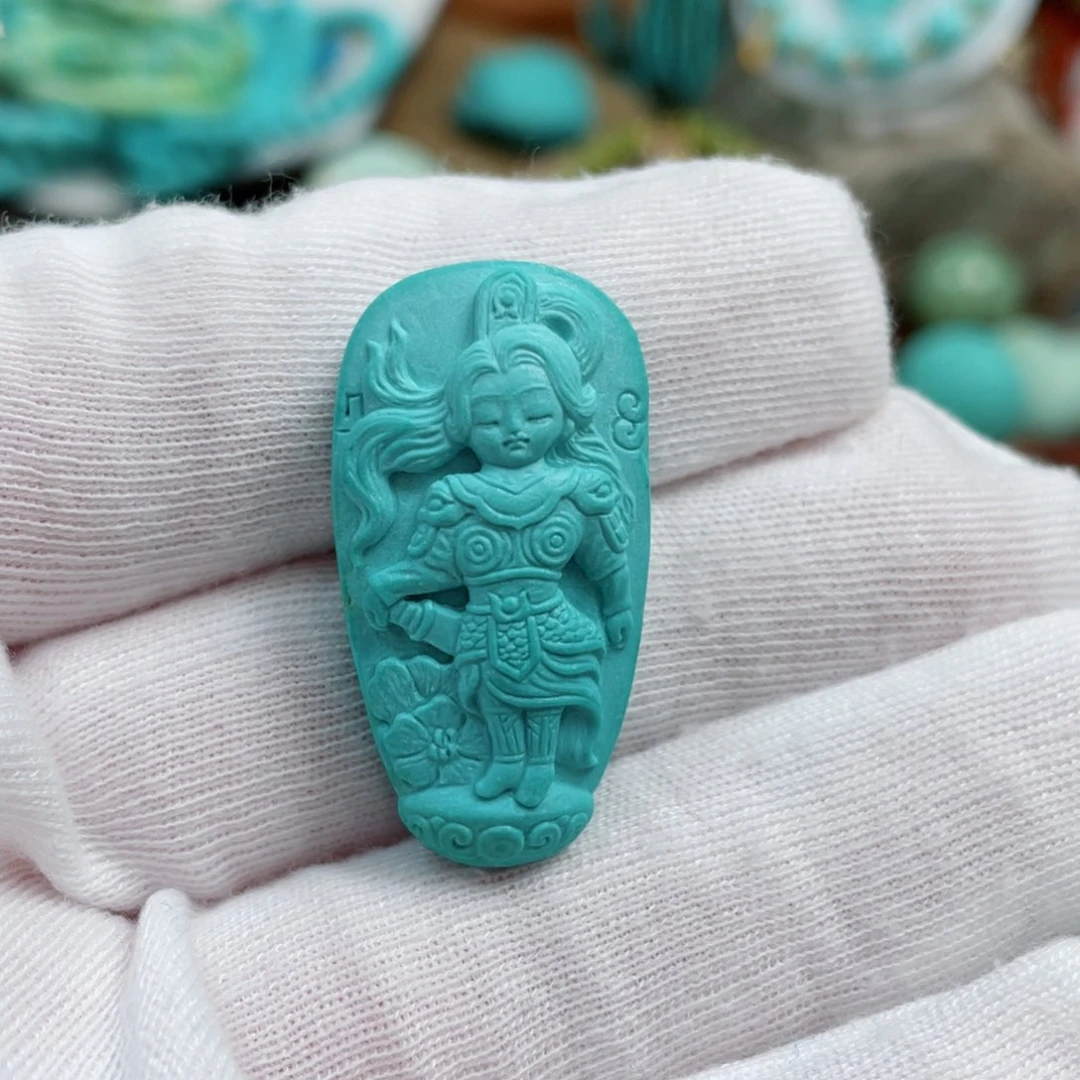 绿松石珠宝奇石未镶嵌