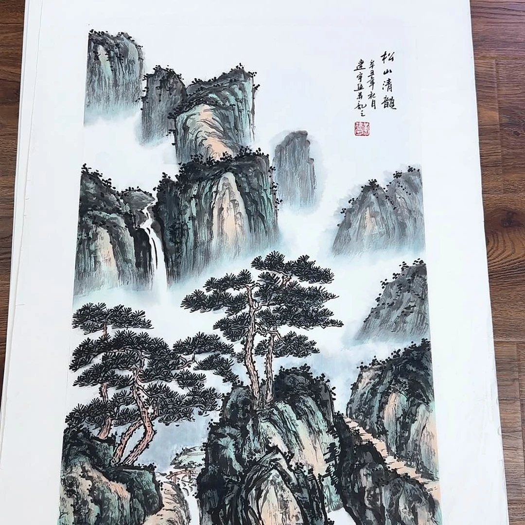 国画国画作品集一个