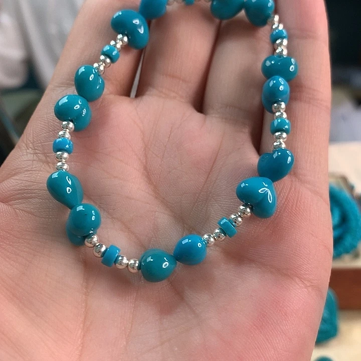 未镶嵌绿松石珠宝奇石