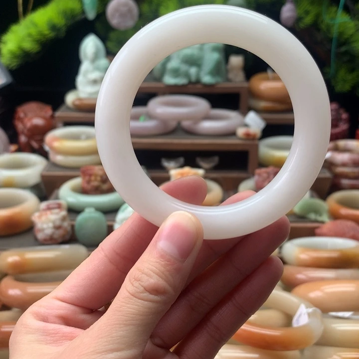 查罗石合金手镯（开口镯）手镯56.6