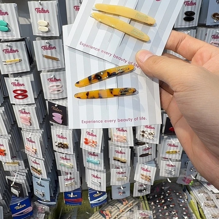 皮质非金属好看得小夹子524