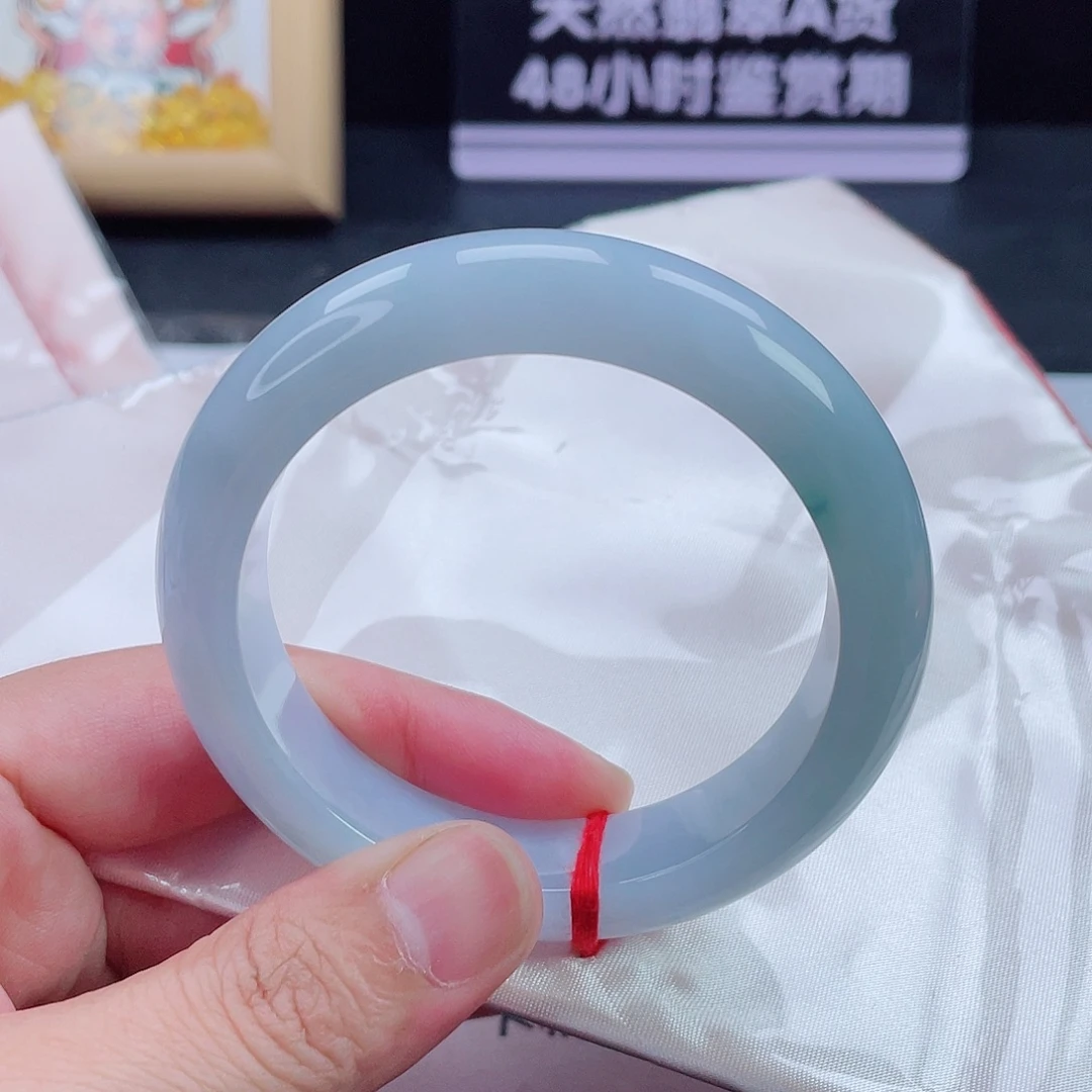 翡翠未镶嵌手镯58
