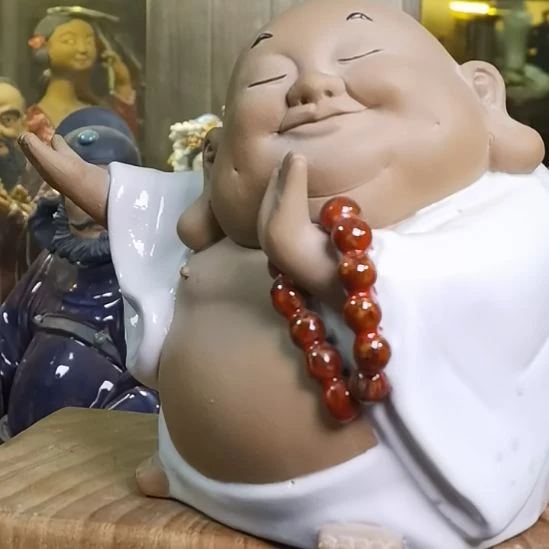 触*** 陶石湾公仔陶瓷摆件