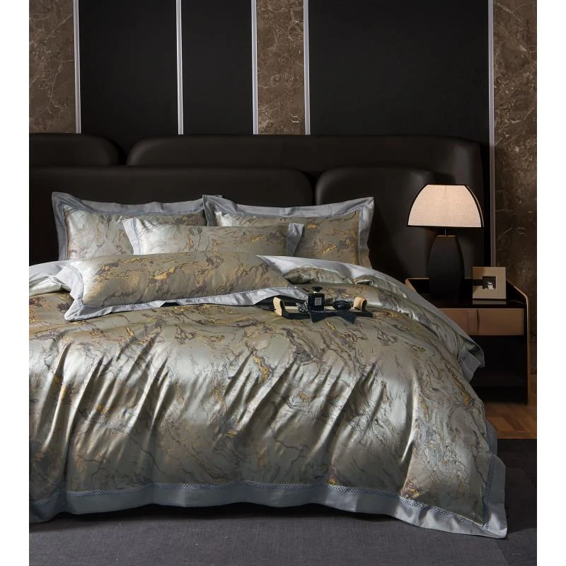 【新款】轻奢重磅高精密四件套四季款--锦绣