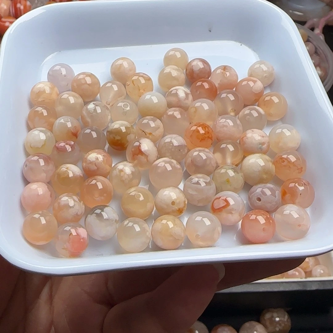 未镶嵌玛瑙/玉髓珠宝半成品