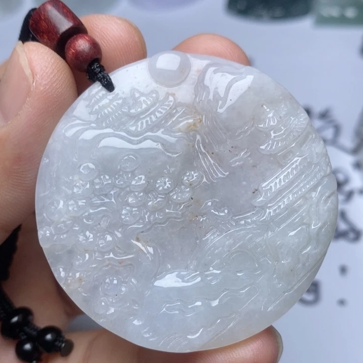 颈饰未镶嵌翡翠翡翠