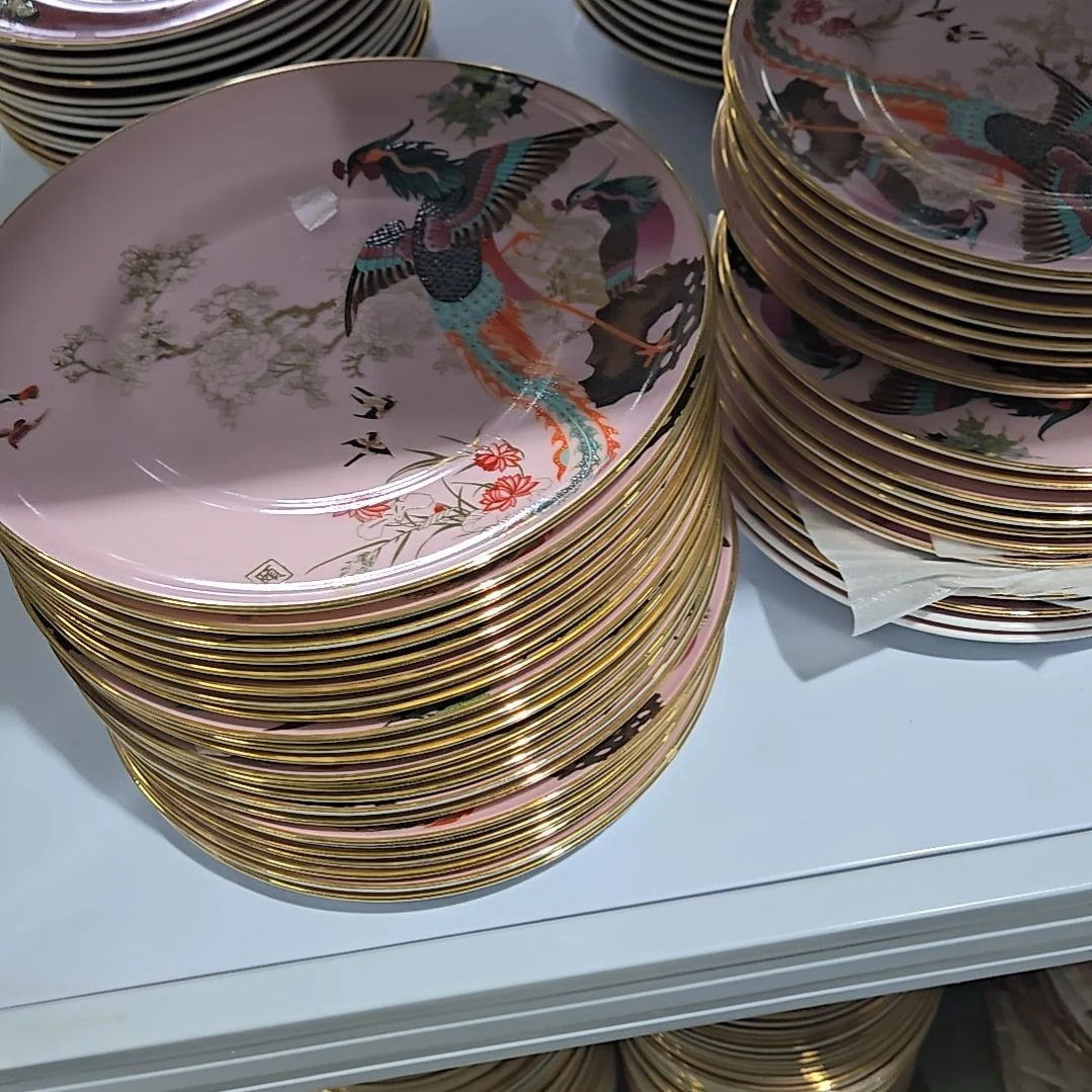 碗$***1微瑕奥维8寸6个浅盘666666