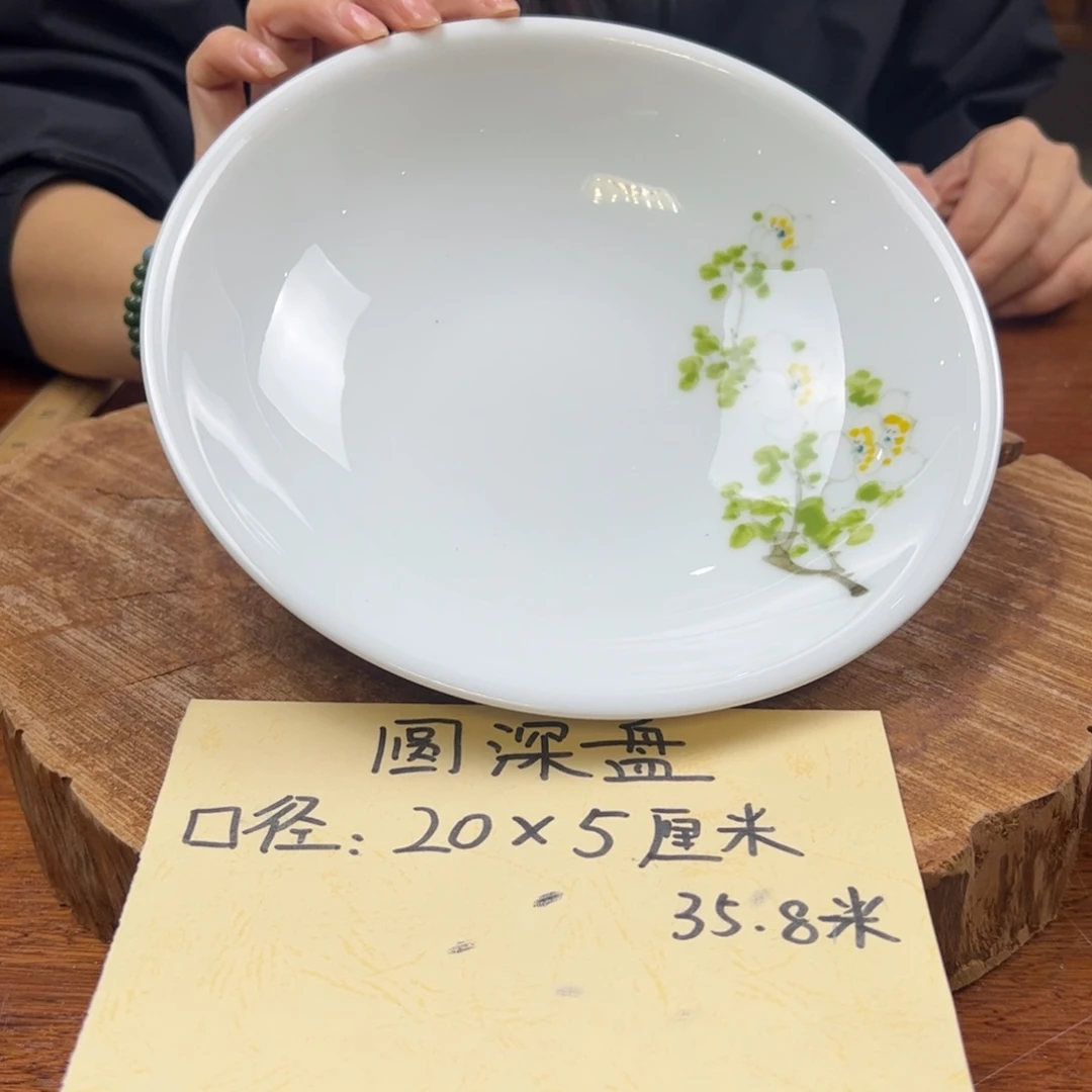 瓷片景德镇陶瓷手工手绘制作