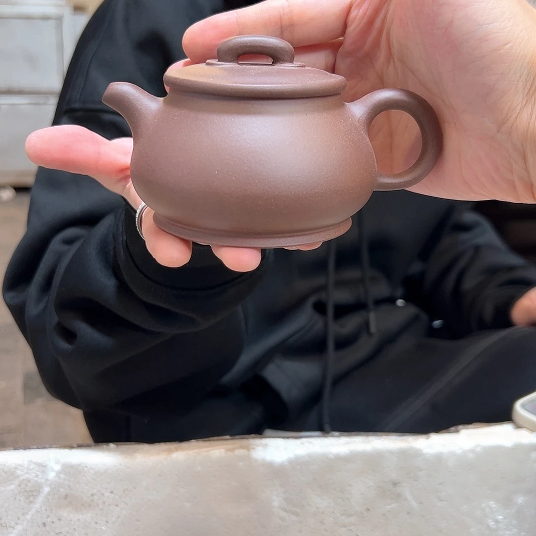 紫砂茶壶一厂紫泥儒相全品