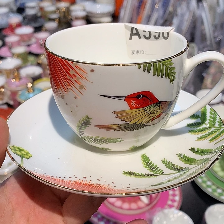 瓷片单杯碟单杯碟