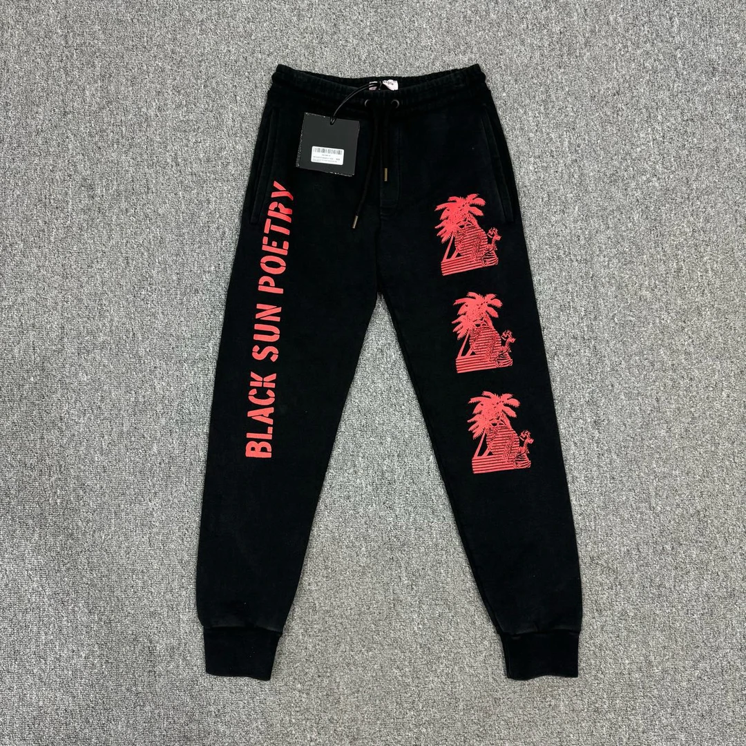 全新未使用 Palm Angels 海岛椰树休闲运动长裤 XXS码 9644467