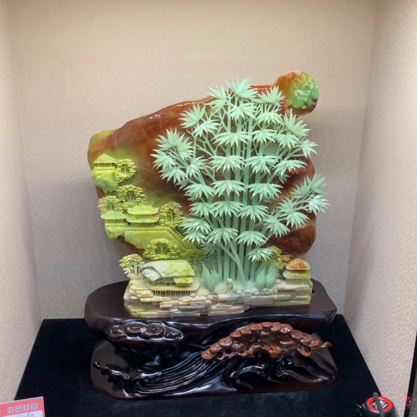 【闪购商品】未镶嵌蛇纹石玉摆件