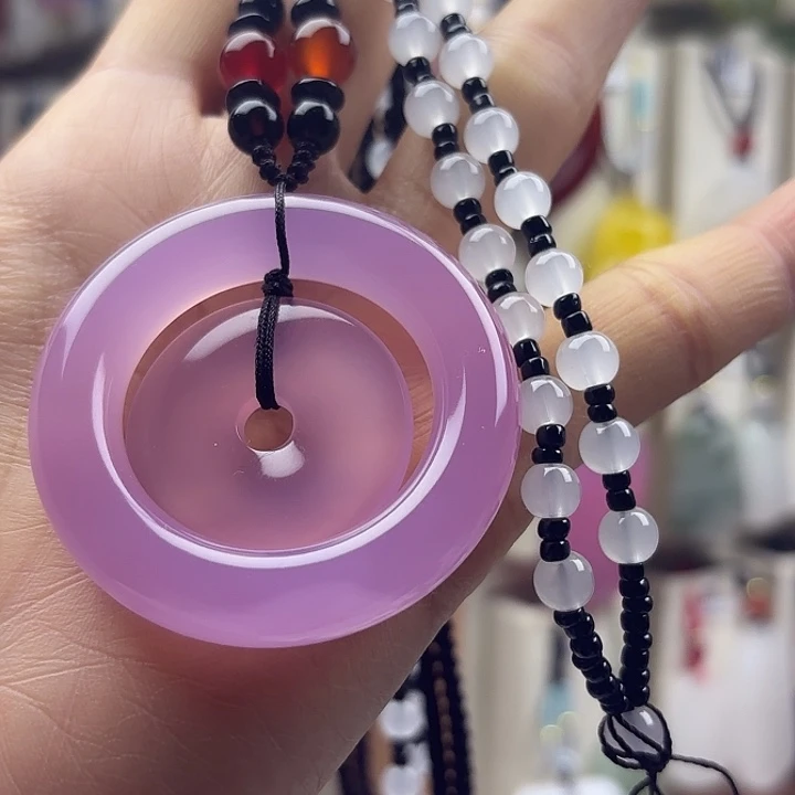 广***司玛瑙/玉髓未镶嵌颈饰