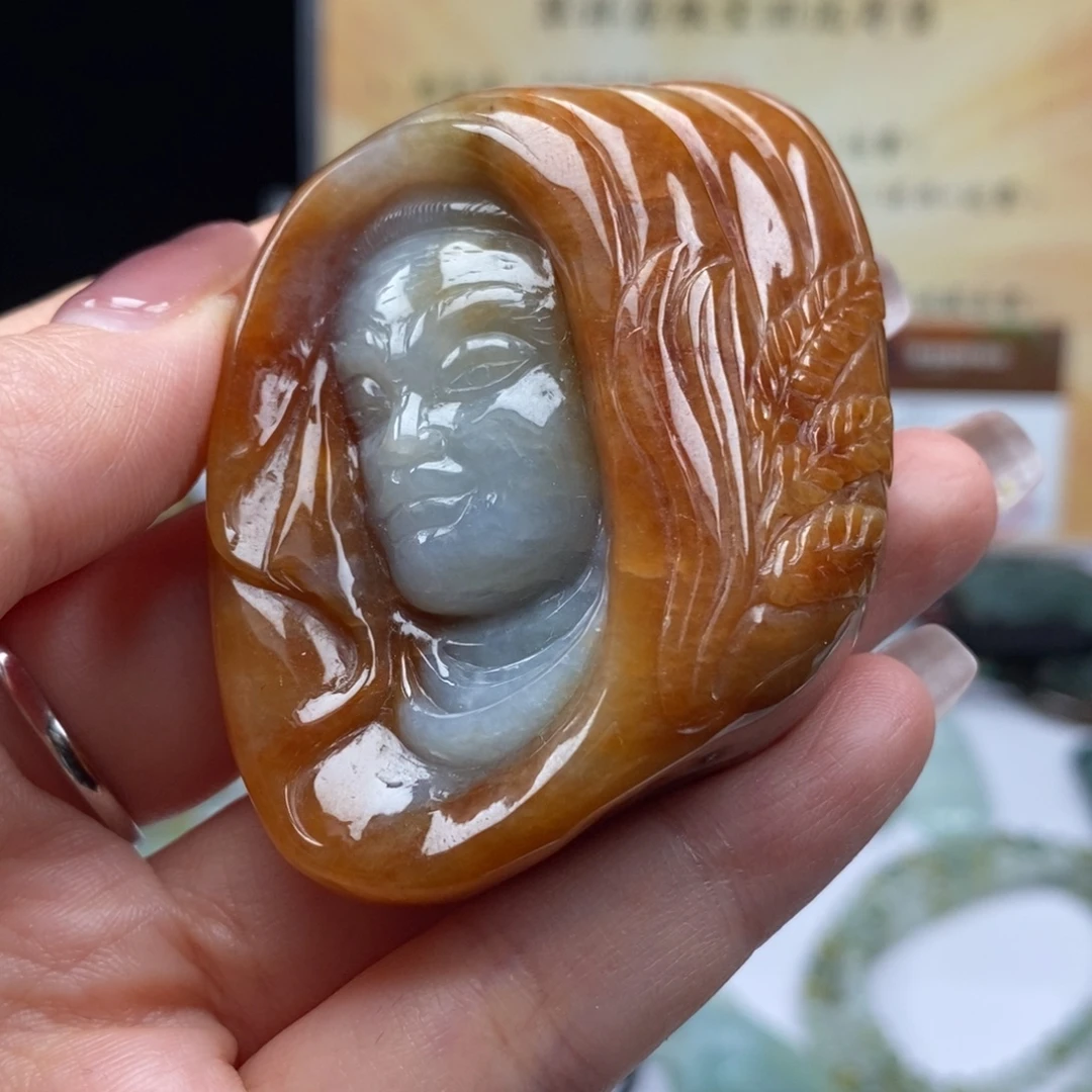 颈饰未镶嵌翡翠翡翠挂件