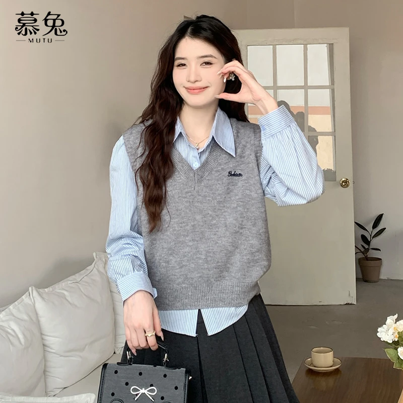 慕兔宠粉号法式设计感衬衫百搭---合集十（#301-#350）